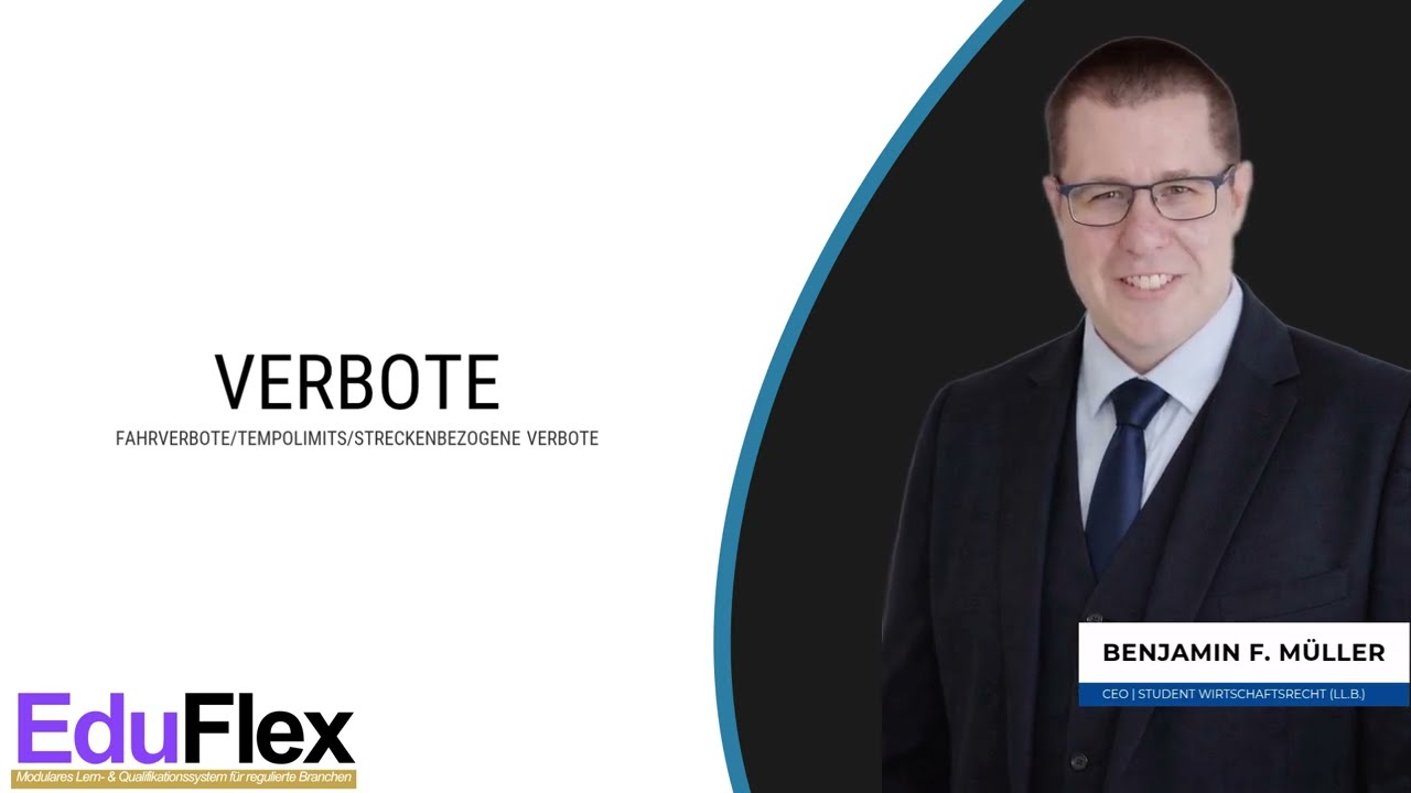 Fahrverbote Tempolimits streckenbezogene Verbote