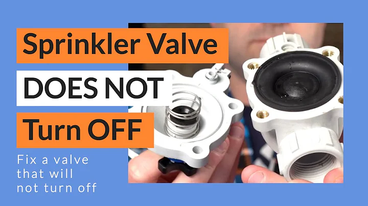 Sprinkler Valve Does Not Shut The Water Off | Spri...