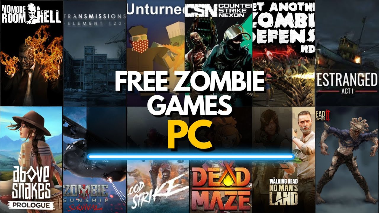 TOP 40 BEST FREE ZOMBIE GAMES FOR PC You Need to Play