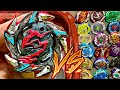 SALAMANDER SALTADOR VS TODOS BEYBLADE BURST TURBO SLINGSHOCK DA COLEÇÃO PETER PLAY