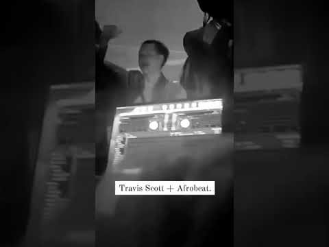 Travis Scott Utopia Afrobeat song 👀