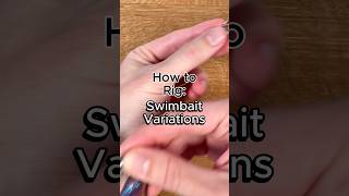 How to rig a swimbait every way. The best ways to rig soft plastic swimbaits #fishing #swimbait