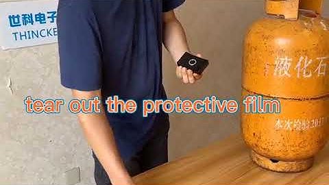 gas cylinder level sensor