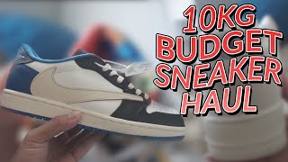 10 KG BUDGET SUGARGOO Hypebeast Haul! (Dunks, Travis, Jordan 1s)