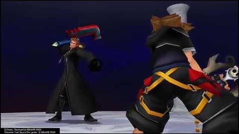 Kingdom Hearts II Final Mix (PS4): Level 1 Critical Mode - Data Lexaeus (no damage)