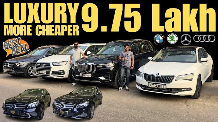 Luxury Cars Just 9.75 Lakh | X7, GLC220d, Q7, E200, C200, SUPERB, A4