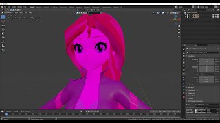 [Blender Tutorial] Fix pink textures on your MMD models in Blender