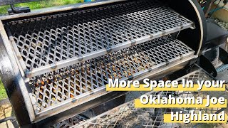 Oklahoma Joe Highland I Expansion Rack System I Unboxing & Install