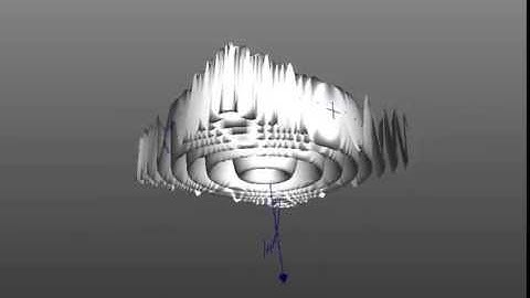 Animation of sin in 3D using Apple Grapher