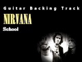 Nirvana  school guitar  backing track w vocals