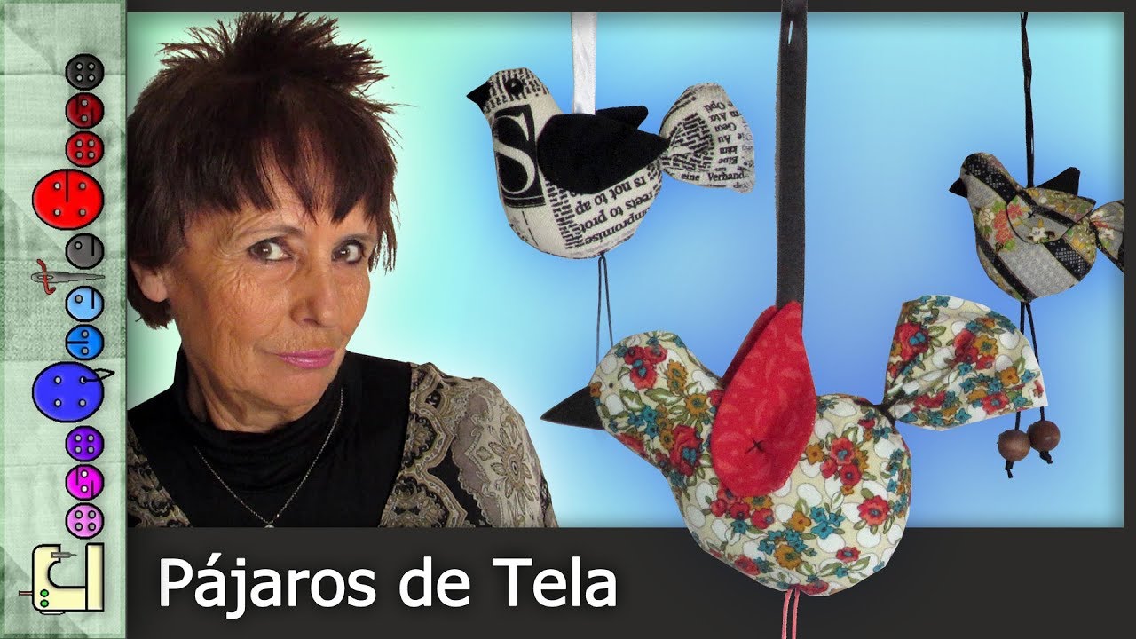 Cómo hacer Pájaros de Tela [Tutorial]