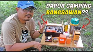 Dapur Camping Advance - BRS Booster Multi Fuel Stove & Biolite Camp Stove 2