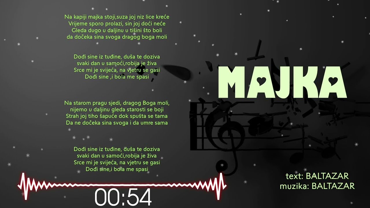 Baltazar - Majka (Official Audio 2026)