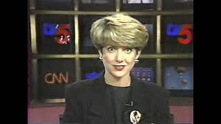 WTVH 5 Newsbreak November 1991 Syracuse