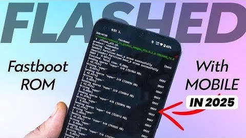 How To Flash Fastboot Rom Without PC I Any Xiaomi, Poco I