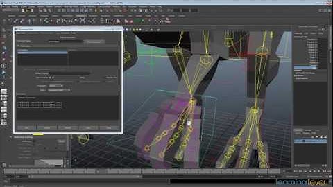 Adding Spread & Curl - Animating a Dinosaur in Maya Step 13 of 15