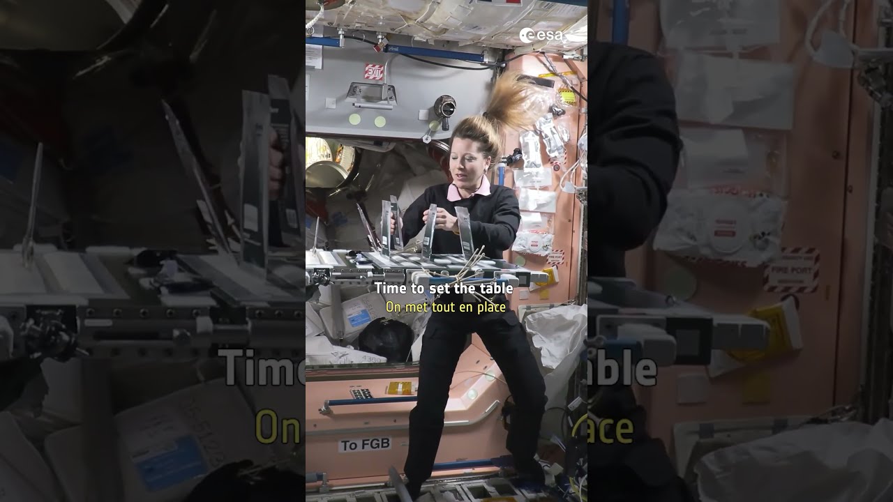 Welcome to Le Bistrot Sophie, the most exclusive restaurant in orbit 🍽️