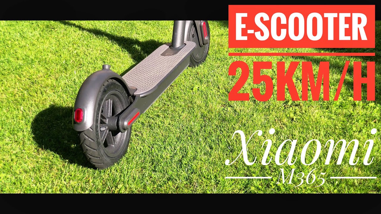 Hands On : eScooter XIAOMI M365 mit 25km/h und großem Akku