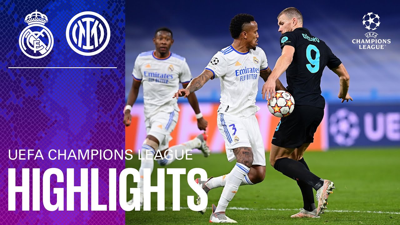 REAL MADRID INTER HIGHLIGHTS | UEFA Champions League 2021/22 Matchday 06 ⚽⚫🔵 -