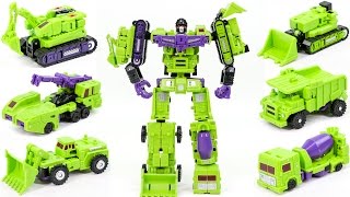 Transformers Construction Mini Devastator MF 17 Hercules Vehicle Combine Robot Car Toys
