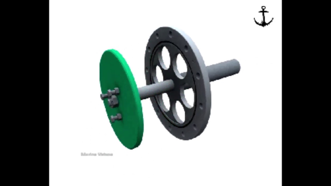 MAN B&W Scavenge Air Receiver Relief Valve YouTube