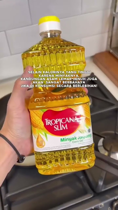 Berat badan aman, masak pakai Tropicana Slim Corn Oil #shorts #tropicanaslim