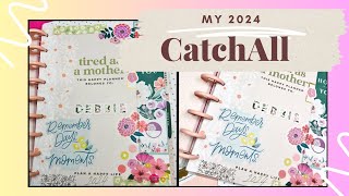 My 2024 Planner Set up- Classic Happy Planner Catchall- Dashboard Layout