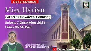 Misa Harian - Selasa, 7 Desember 2021