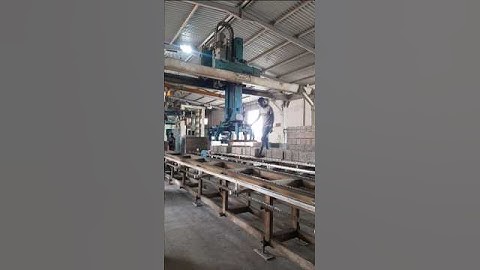 Perfect Block Stacking no errors #smartblockline #concreteblocks