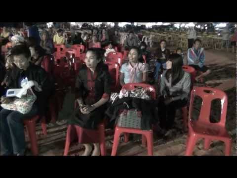 การแสดงของโรงเรียนนครพนมวิทยาคม งานฉลองเปิดสะพานมิตรภาพ 3
