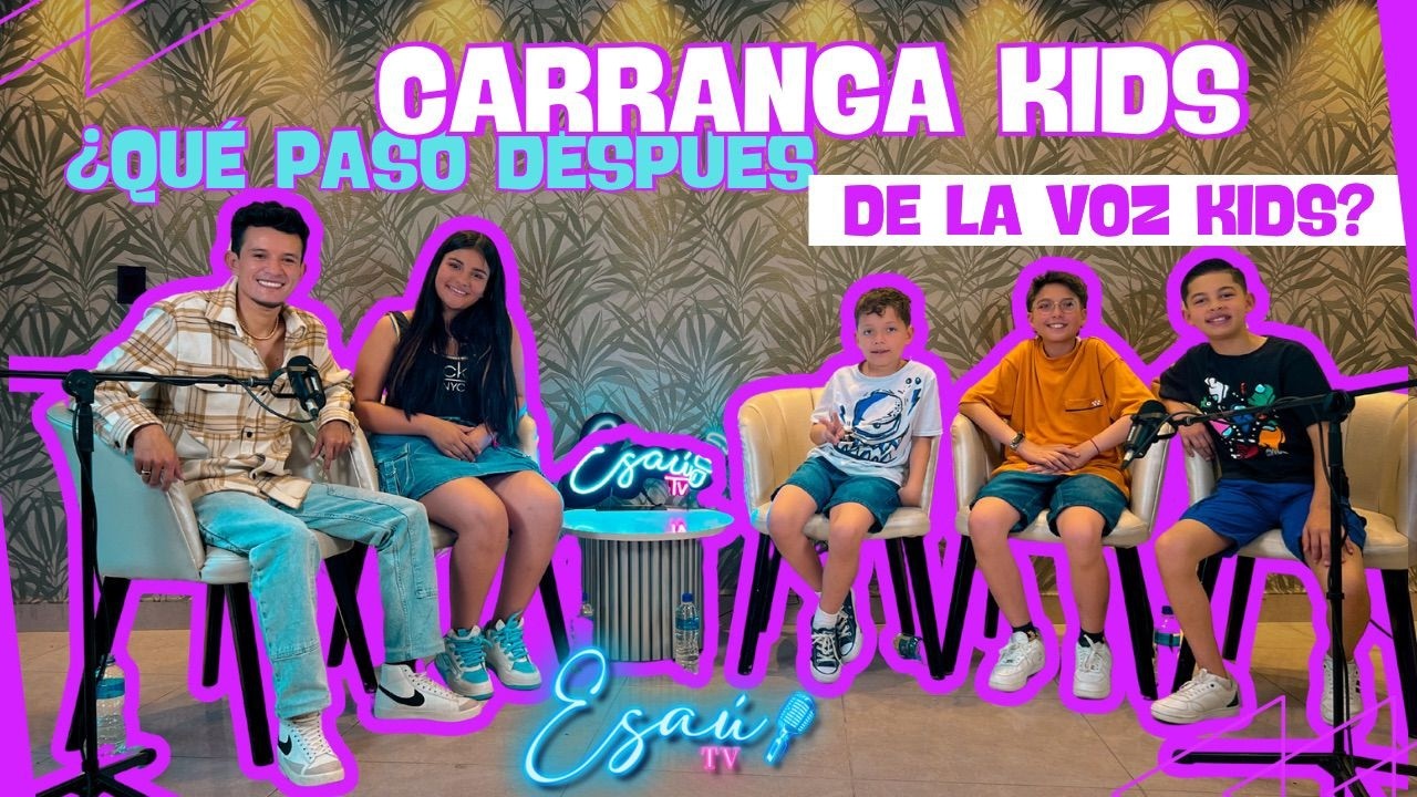 CARRANGA KIDS ¿Qué pasó después de ganar la Voz Kids?