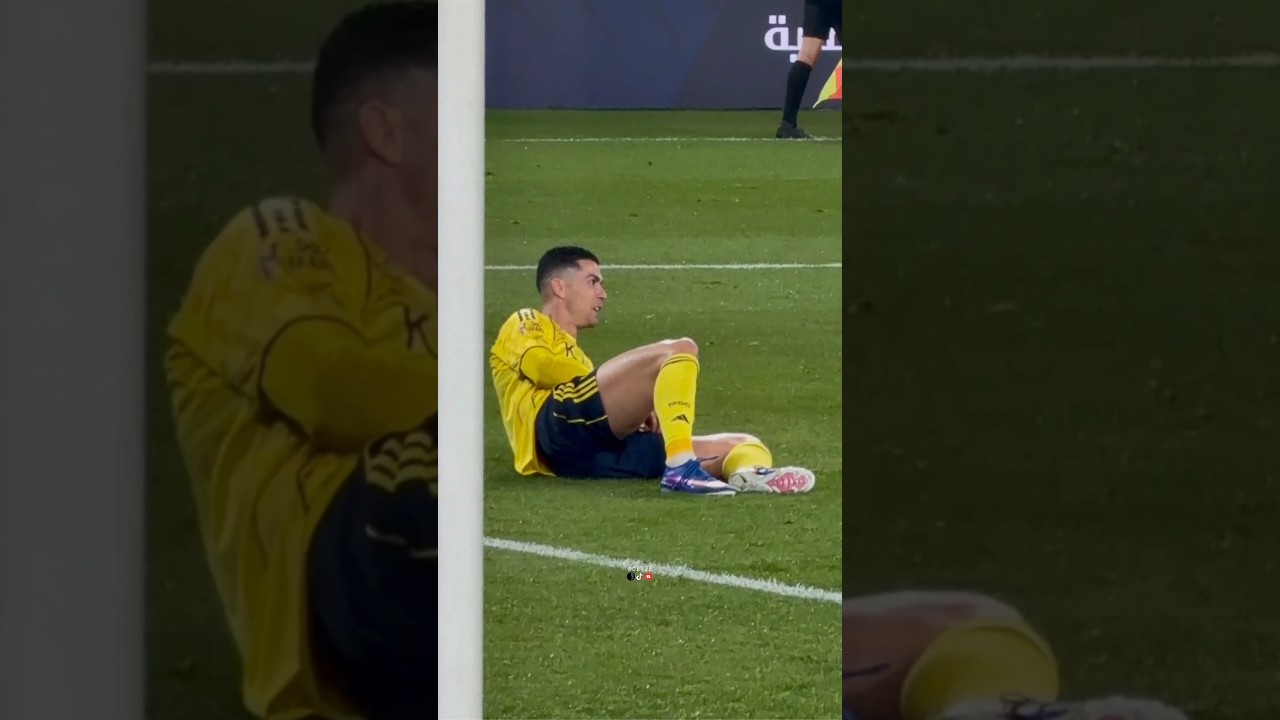 Ronaldo in action vs Al Taawoun ⚡🐐