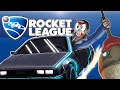Rocket League - RUMBLE!!!!!! 2v2 (Intense Matches with DeLorean Car!) Best of 3!