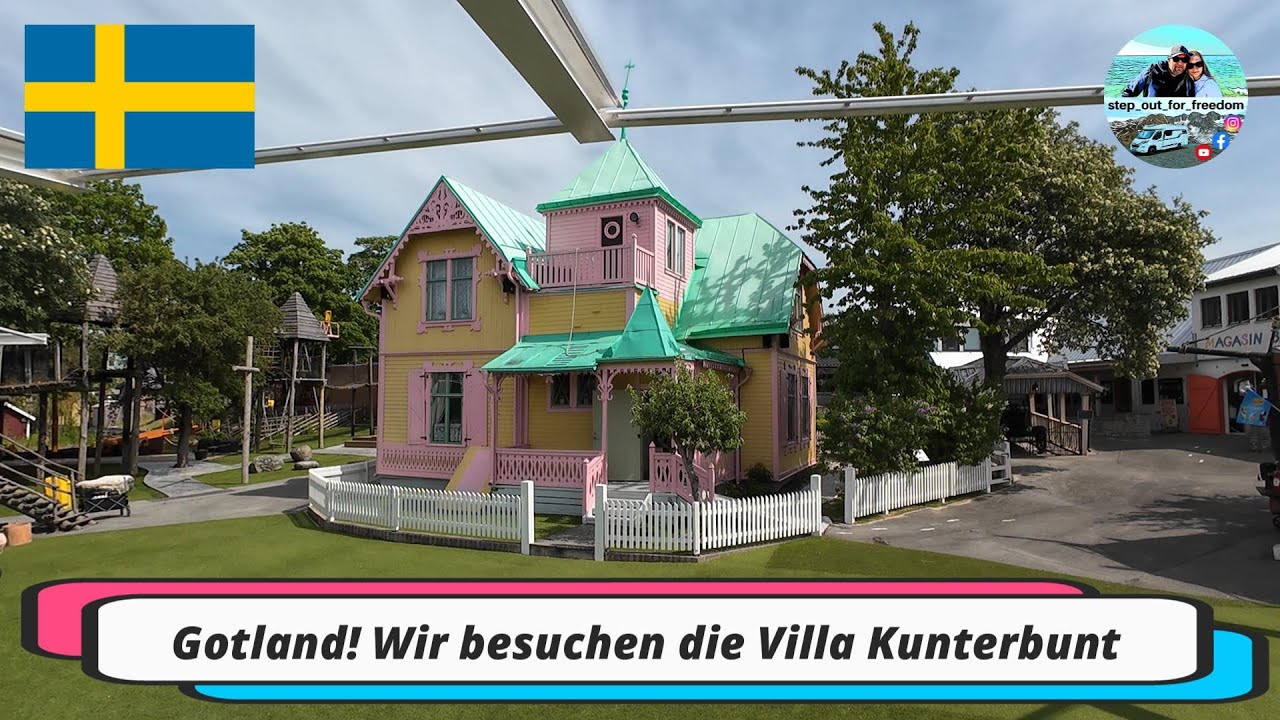 Gotland Tag 1 | Villa Kunterbunt | Pippi Langstrumpf | Kneippbyn Vergnügungspark |Schweden 🇸🇪 #22
