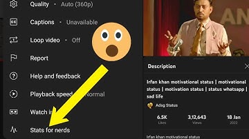 Youtube Me Stats For Nerds Setting Full Details || YouTube New Setting