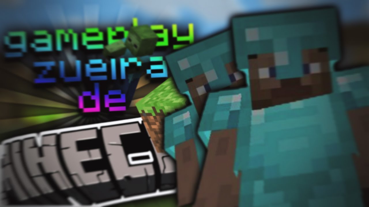 minecraft so que com um bando de retardados