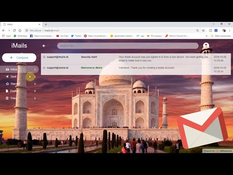IMails Creating Own Email Website Like Gmail