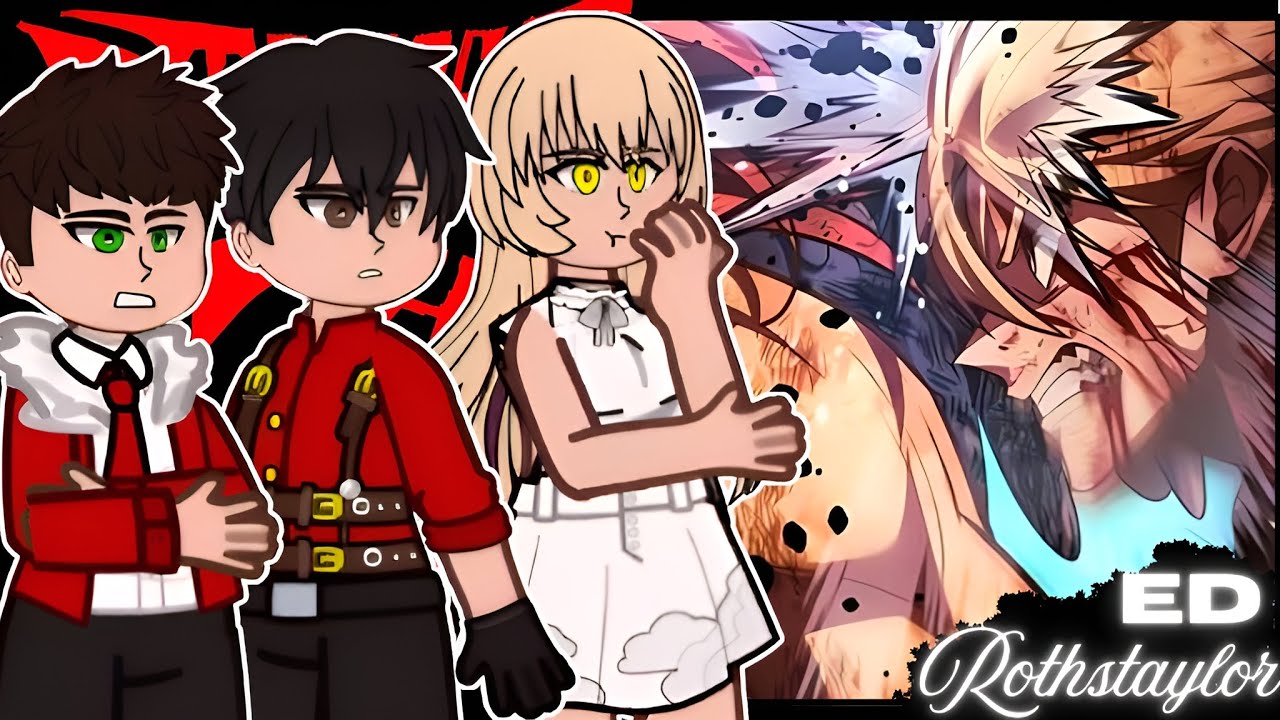 The Extra's Academy Survival Guide React to Ed Rothtaylor - Gacha React