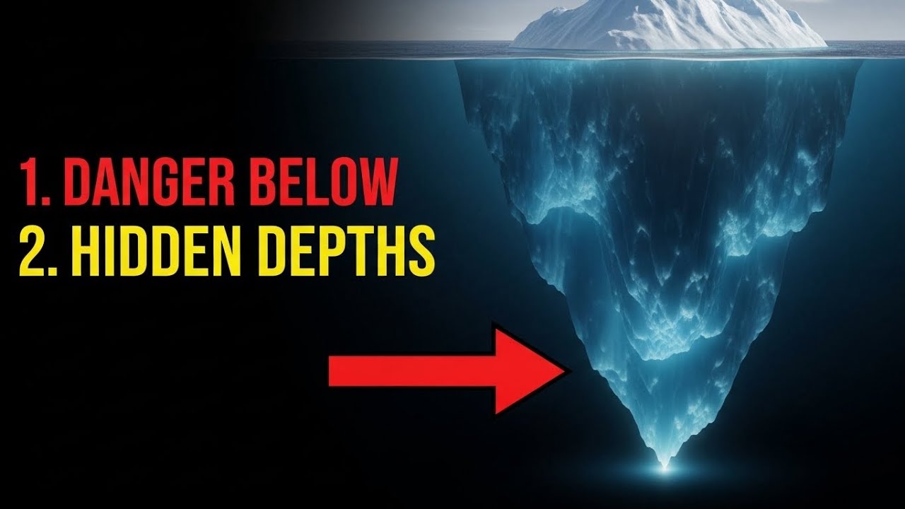 ⚠️ 90% of an Iceberg Is Hidden… What’s Below?