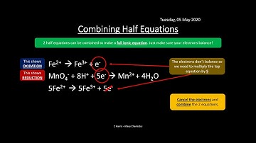 OCR A 5.2.3 Redox and Electrode Potentials REVISION