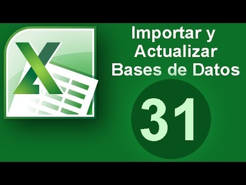Excel-Tutorial (Kapitel 31) – Datenbanken importieren und aktualisieren