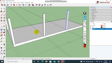 ep2 การใช้งาน sketchup layer พื้น เสา ผนัง