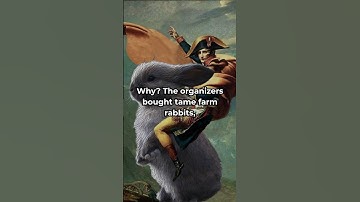 Napoleon was defeated by… rabbits  #shorts #historyshorts #napoleon #funfacts #weirdhistory