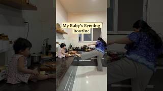 Watch Till The End. Baby’s Evening Routine.. #baby #babyfood #weaningbaby #babyroutine #momlife