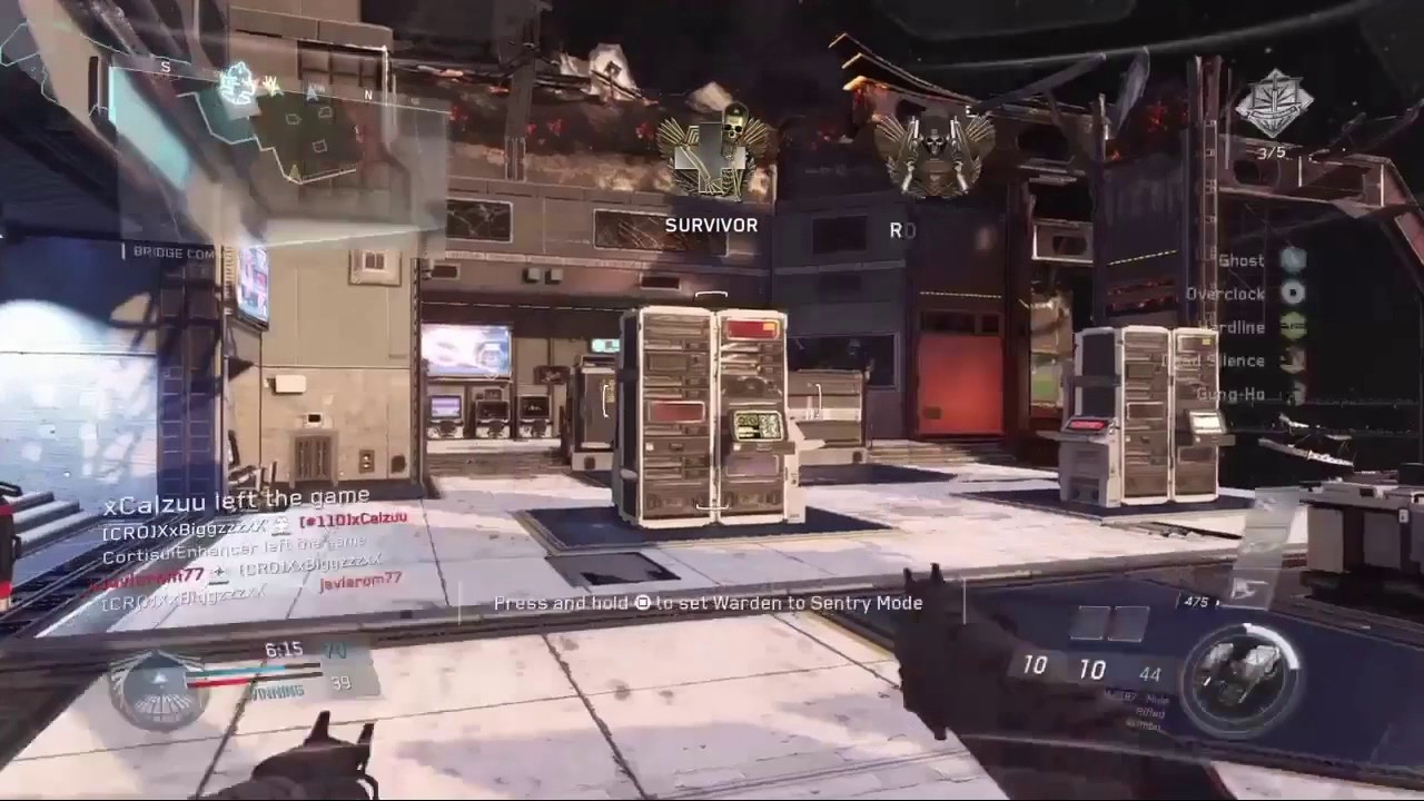 Akimbo M.2187 Gameplay on Mayday(Free Infinite Warfare DLC weapon)