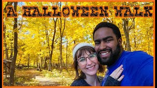 A HALLOWEEN WALK - FOUND HIDDEN TREASURE IN CEDAR FALLS IOWA- Hartman Reserve Nature Center 🎃 🍃