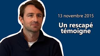 💬 Victor, rescapé du Bataclan en 2015: «J’ai peur de repenser à ce que je faisais à ce moment-là.»