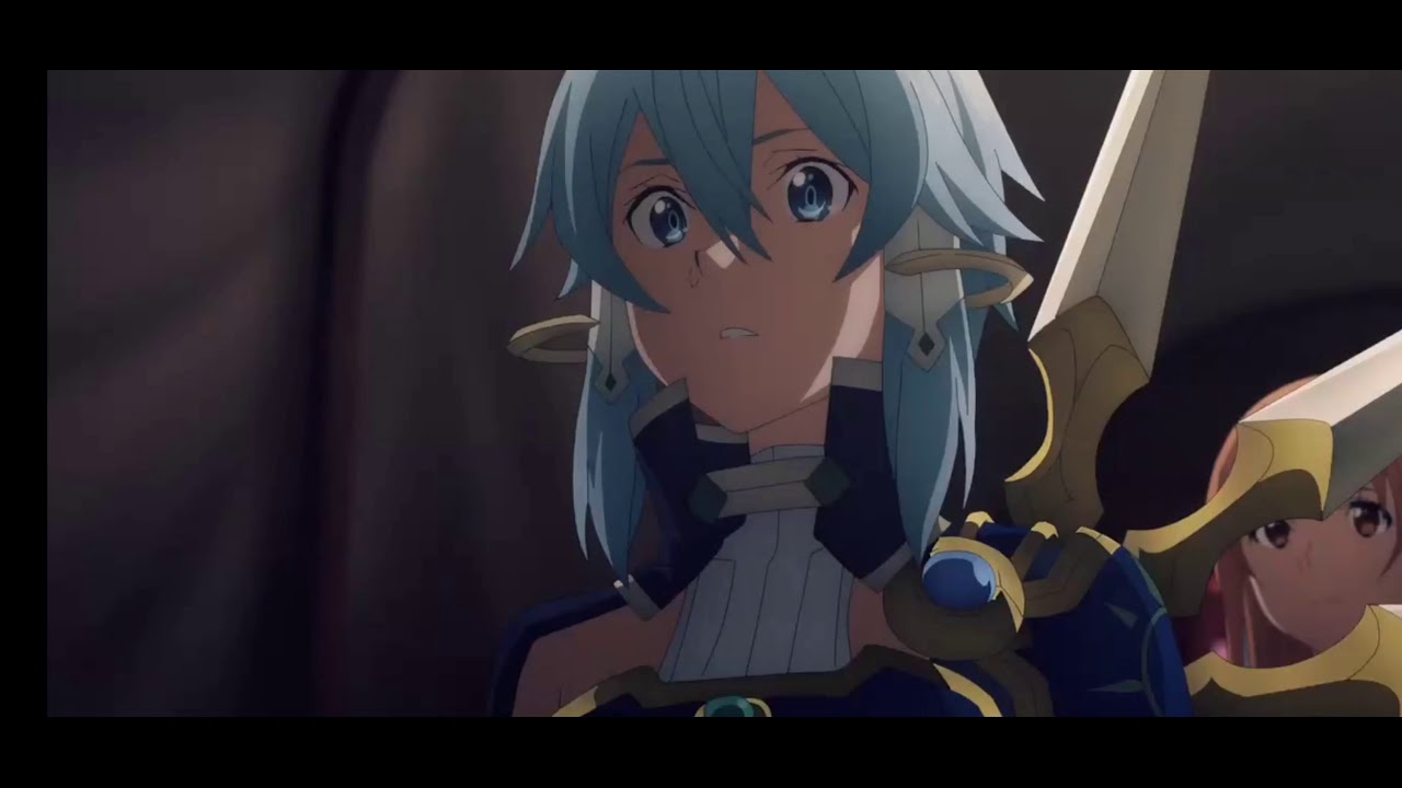 Мастер Меча Онлайн Алисизация Война в Подмирье: Синон поцеловала Кирито