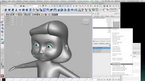 How to Create an Eye Rig using Constraints in Maya - Preview