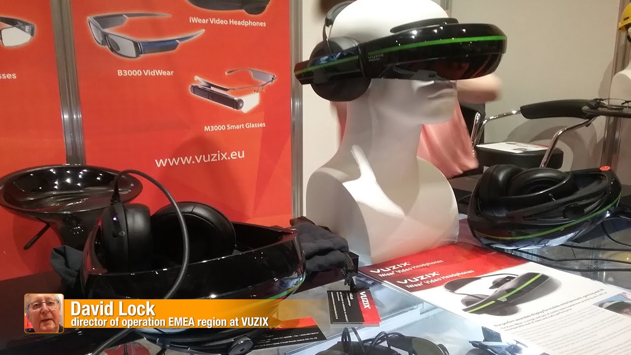 Vuzix: high end glasses for gaming and enterprise - The best of Wearable Technology Show 2016